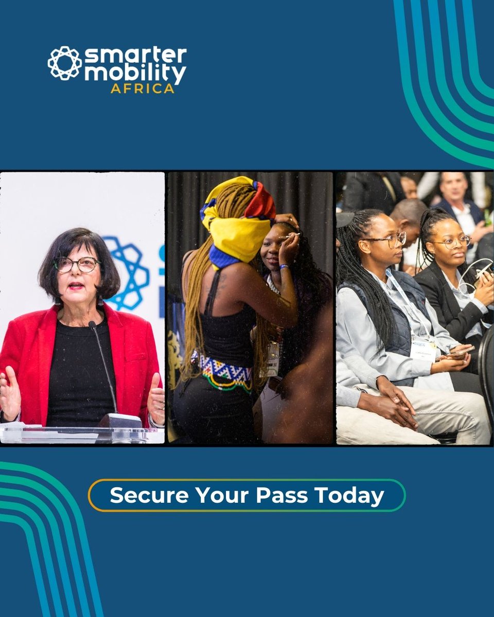 Only 7 days seperates you and Smarter Mobility Africa 2025! 

Have you got your tickets to the event that brings together Africa’s boldest public and private leaders to rethink how people and goods move? 

#SMAsummit