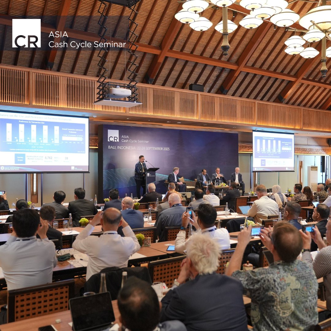 CurrencyResearc's tweet image. Day 1 at #AsiaCCS – Bali!
150+ delegates from 29 countries exploring the #FutureofCash:
📊 Data driving action
🌱 Sustainable solutions
🏦 Cash access &amp;amp; resilience
💳 Cash + digital coexistence

Panels were buzzing, ideas were flowing, and the energy in the room was electric! ⚡