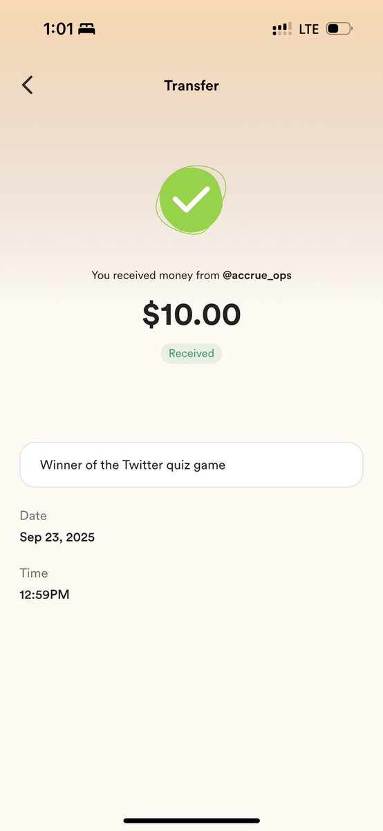 ___codehq's tweet image. Thrilled to be @useaccrue's Last Week Friday Quiz Winner—$10 secured! 🙌 Shoutout to Accrue for empowering Africans and freelancers to accept USD payments & convert to local currency hassle-free. Send/receive across Africa in mins—download now & get paid your way.