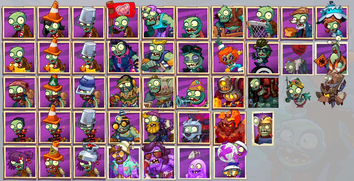 __Newspaper__'s tweet image. Plants vs Zombies 3 Evolved
-all zombies ↓

#plantsvszombies #pvz3 #official
