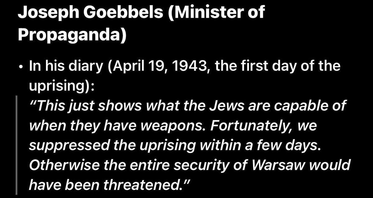guychristensen_'s tweet image. Zionists unironically parrot Nazi talking points justifying the razing and starvation of Gaza like they did to the Warsaw Ghetto
