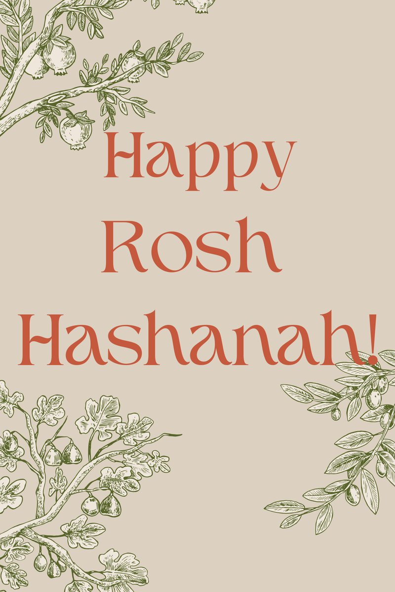 Happy Rosh Hashanah to all who celebrate — wishing you a sweet and prosperous New Year. Shana Tovah!