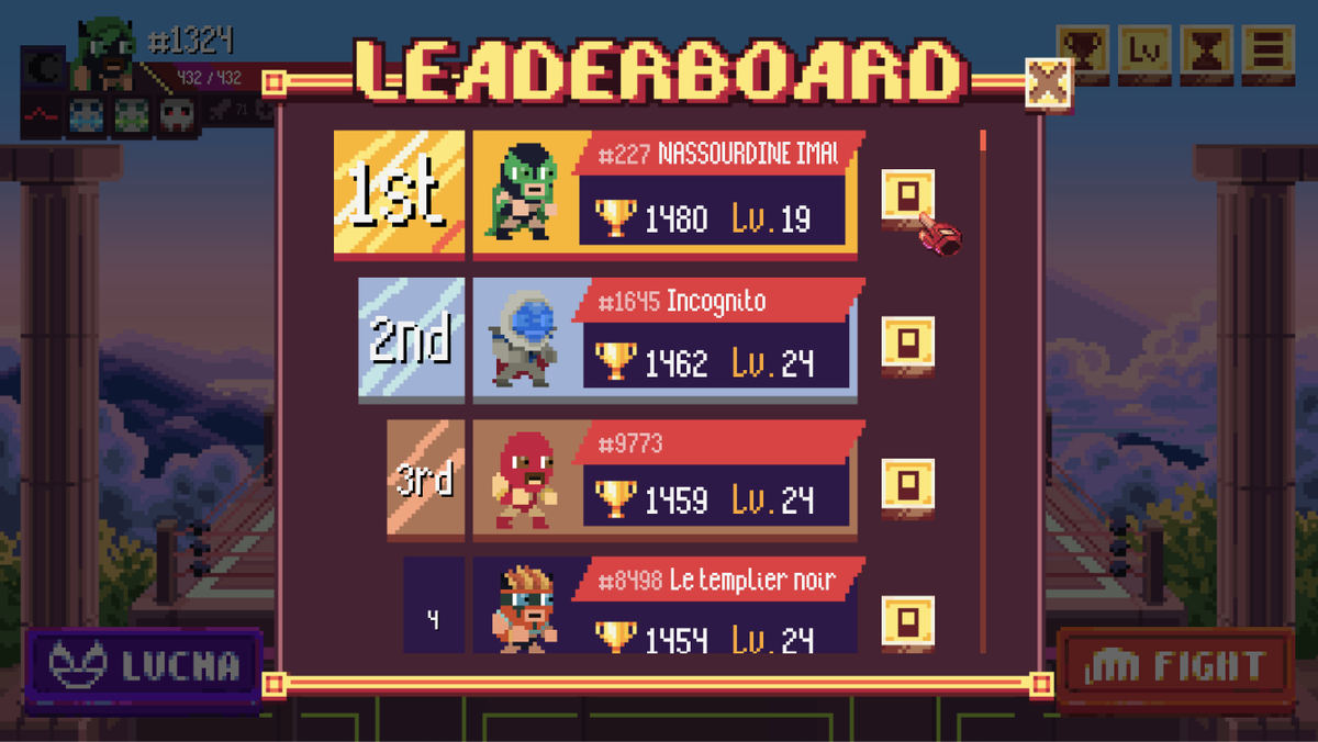 PlayLuchamon's tweet photo. 🥊Only 1 week left in the September League!

💰Each Luchador in the Top 10 wins $100 in $LUCHA!

⏱️Deadline: Sep 30, 12pm UTC

Don’t miss your chance to fight your way to the top!⚡🔥 https://t.co/SPTu9Tp1d9