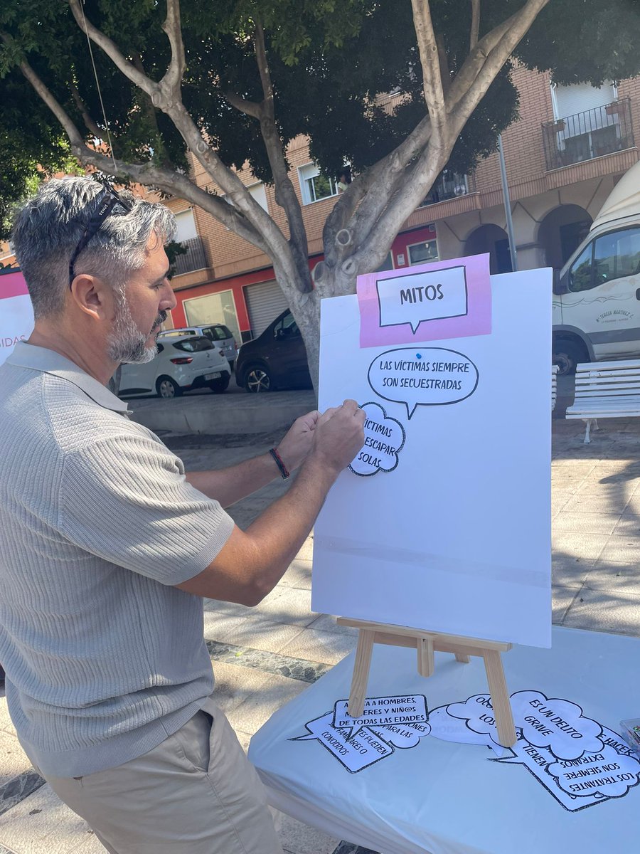 😊Hoy hemos participado en una jornada de sensibilización y reflexión colectiva con motivo de la Conmemoración del Día Internacional contra la Explotación Sexual y la Trata de Personas, organizada por #ayuntamientodevicar a través del Programa <a href="/eracisplusvicar/">ERACIS+ Vícar</a>