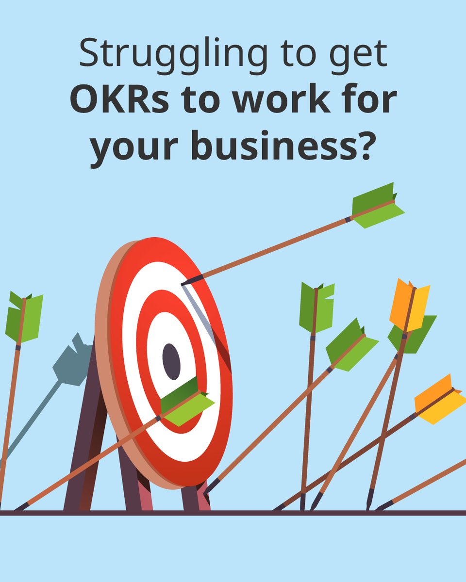 Struggling to get OKRs to work for your business? You’re probably making these mistakes.

Check out our blog that exposes the five most common OKR mistakes and offers practical ways to fix them. 

loom.ly/Z8oDq4U

#OKRs #LongTermGrowth #BusinessStrategy