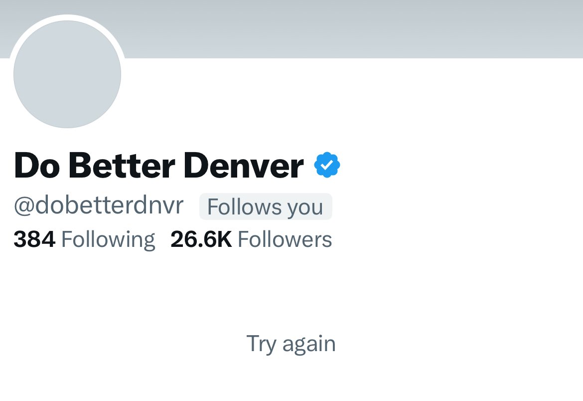 This is so sad.

To the woman who ran Do Better Denver, thank you.

You inspired me to speak up. You inspired me to pay attention to Denver government.

You helped me realize that we the people could make a difference.

Godspeed.

And finally, Vote NO on the Vibrant Debt scheme.