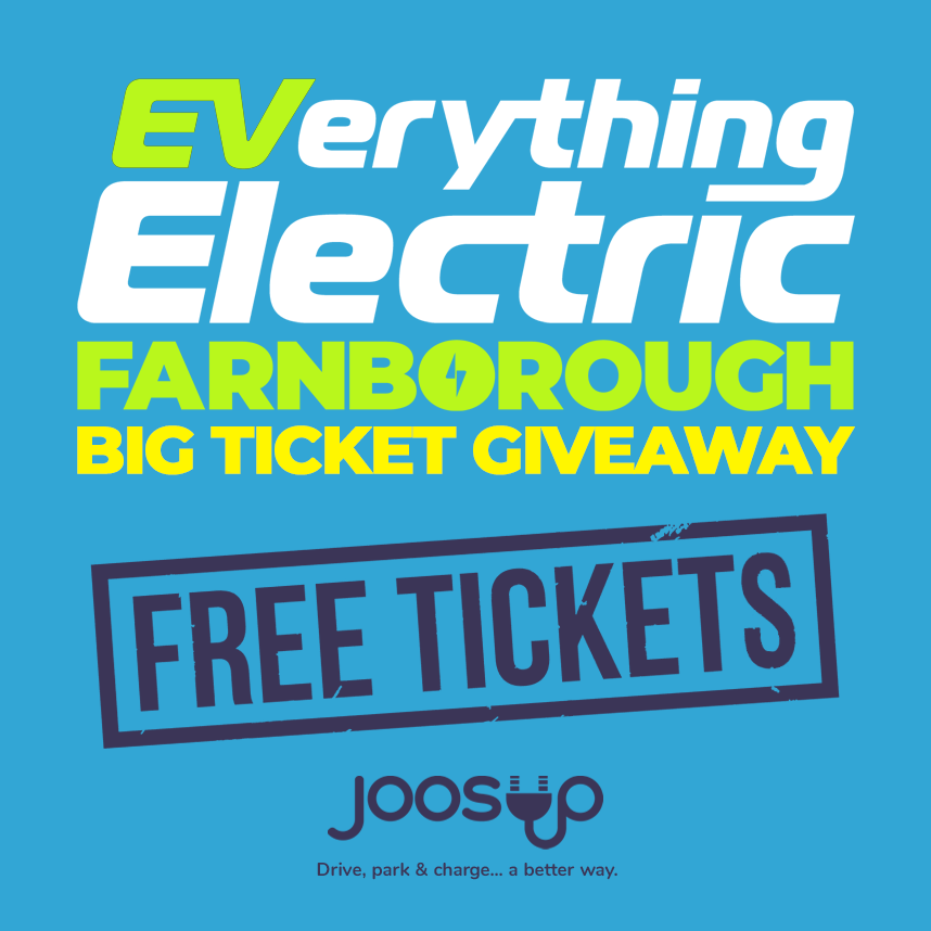 ⏳ 9 DAYS TO GO! ⏳
Free Everything Electric tickets for new Joosup Hosts. Use code EETICKETS + list your charger 👉 joosup.com/win-everything…
<a href="/Everyth1ngElec/">Everything Electric</a> #EEFARNBOROUGH #Tickets #EverythingElectric
