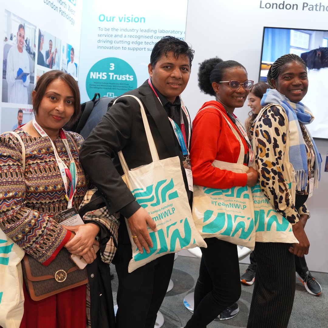 We've been meeting lots of you at our stand at the IBMS Congress 2025! 😁

We're here every day so make sure you come to Stand 917 to grab your freebies! #TeamNWLP

#NorthWestLondonPathology