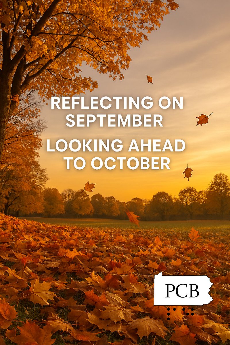 pcb_advocate's tweet image. 🍂 As September ends, we reflect on the advocacy, connections &amp;amp; community built this month. Thank you, peers, for sharing your time &amp;amp; voices. 💜

Here’s to October &amp;amp; the upcoming PCB Conference &amp;amp; Convention (Oct 16–19, 2025)!

#PCBProud #Accessibility