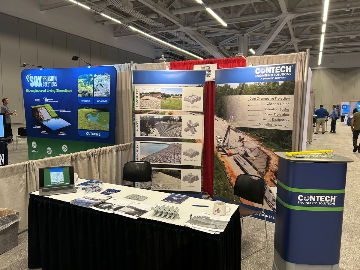 ContechES's tweet image. Contech is proud to be exhibiting at the 2025 ASDSO National Dam Safety Conference in Cleveland, OH! Stop by the Contech booth to explore our hard armor solutions that can support your next project.#ASDSO2025 #damsafety