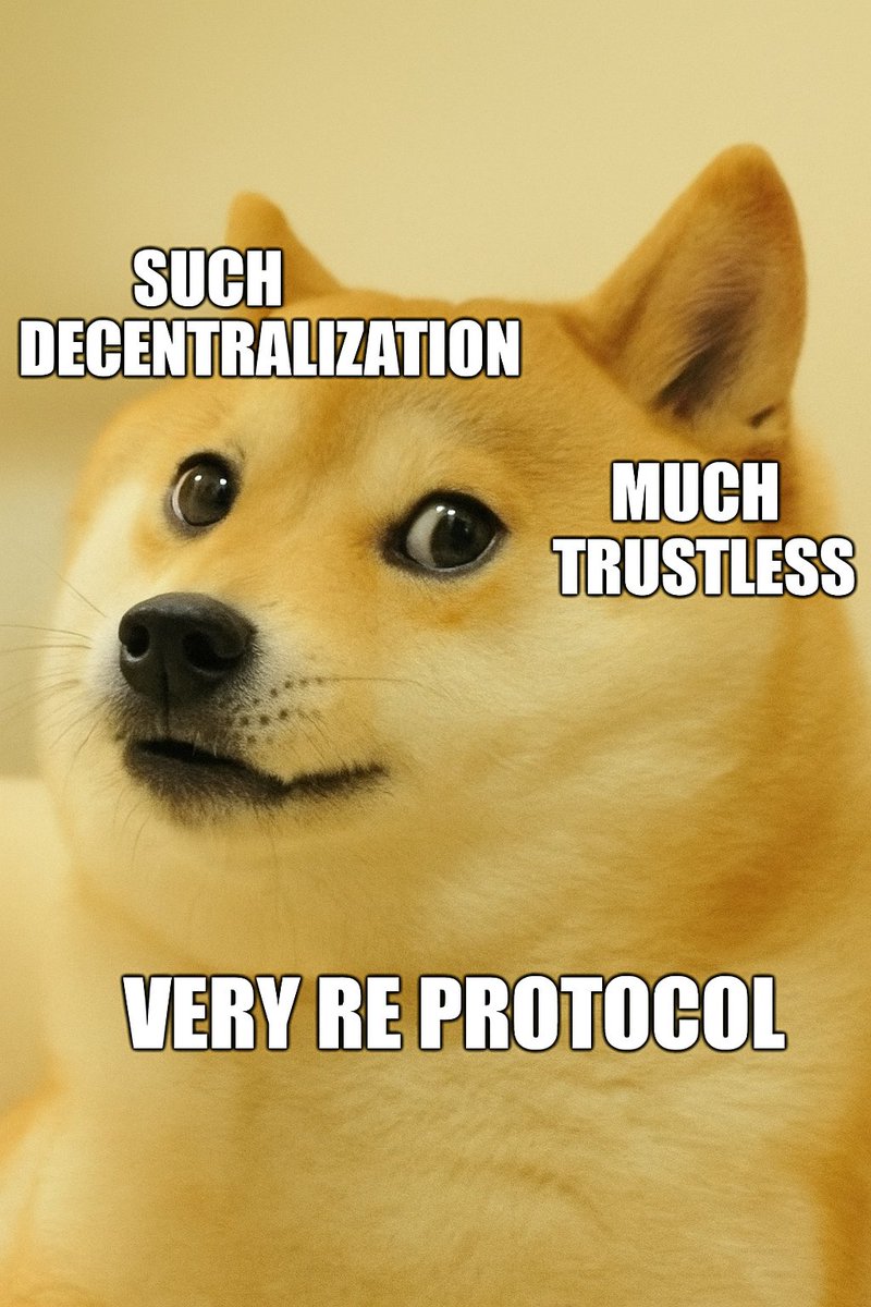 JennaToon's tweet photo. Introducing Re Protocol
The decentralized foundation for the next era of trust.
Trustless. Transparent. Ready.
#Web3 #Crypto #DeFi https://t.co/PmvSQxYzVD