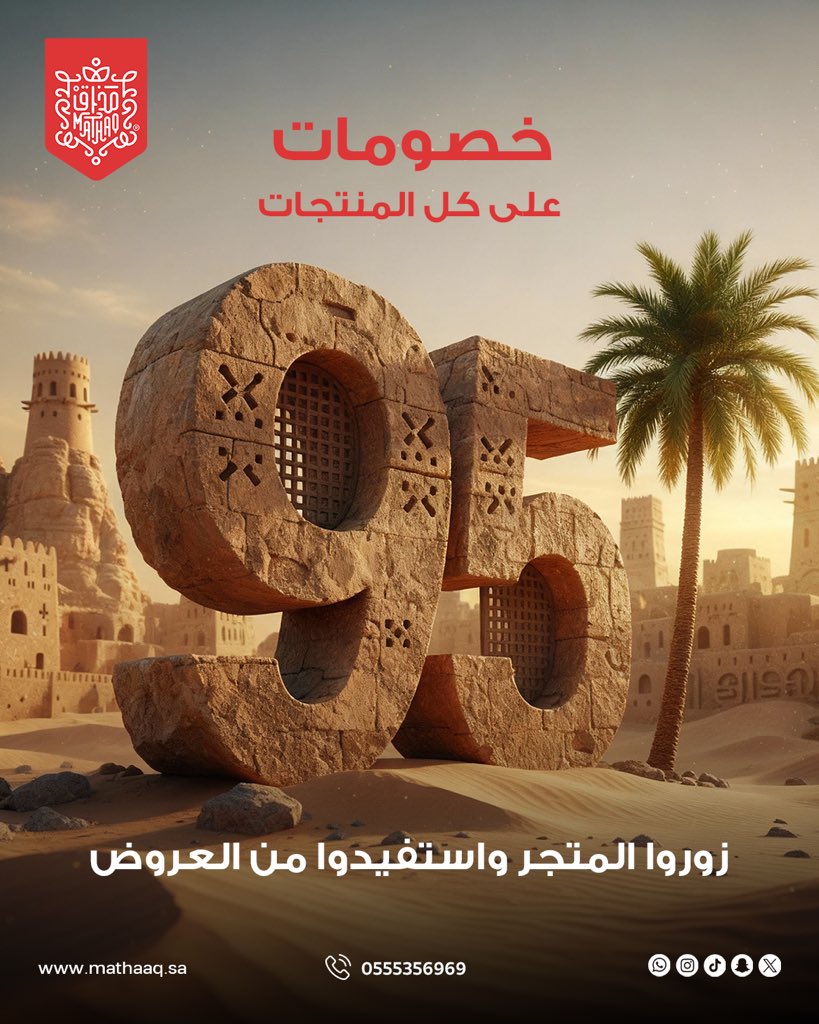 mathaaq.sa

لا تفوّت العروض المميزه واحتفل باليوم الوطني على ذوقك🇸🇦💚