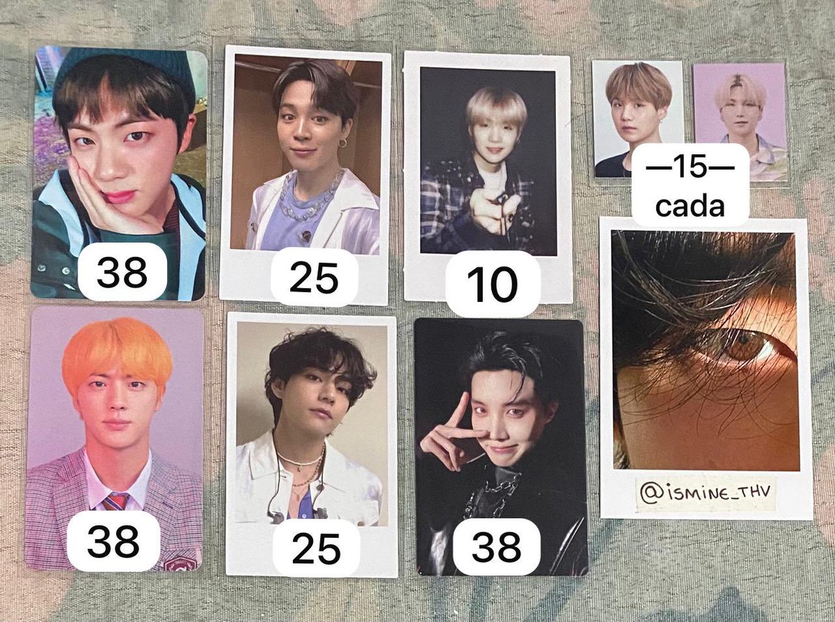 ismine_thv's tweet image. Vendo/Venda
BTS diversos

Pagamento imediato 
Valor + frete (fixo ou calculado)
Envio rápido 
Feedbacks no fixado
Mando video