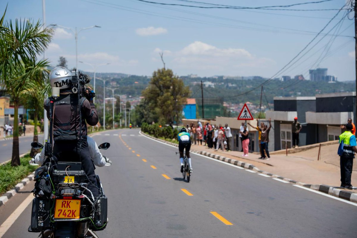 Isaac__M47's tweet photo. Rwanda shines as the world pedals together on our roads. https://t.co/20QCojk0y5