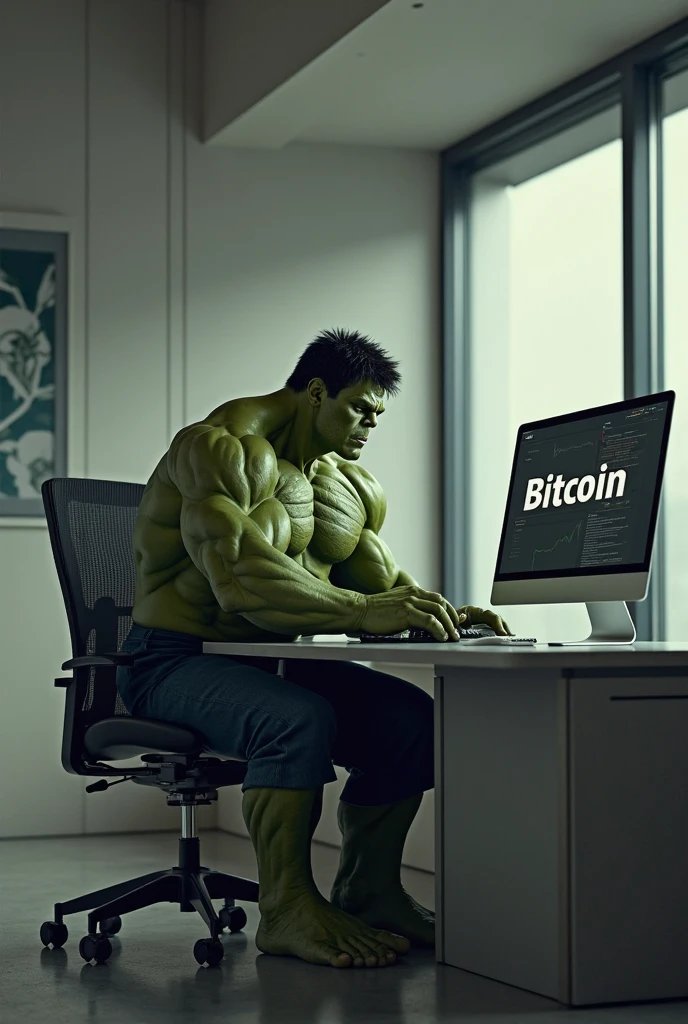 BitcoinCrackOff's tweet image. #hulk #marvel #pc #bitcoin