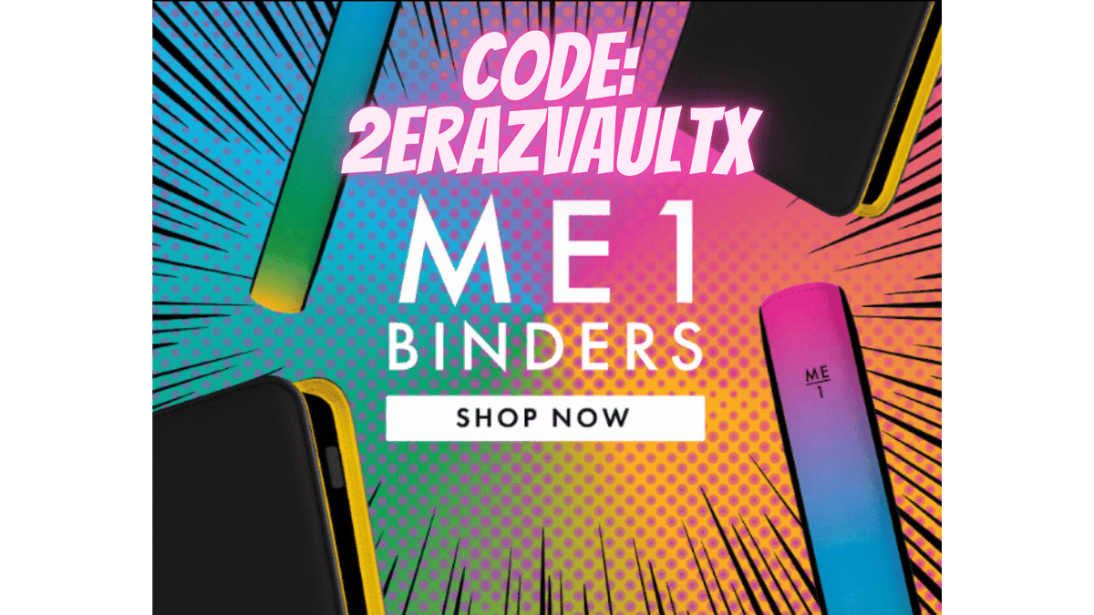 VaultX Mega Evolutions Binders are live now for VIPs (free to join)! Use Code: 2erazVaultX to get yourself a 10% discount! vaultx.com/2erazvaultx