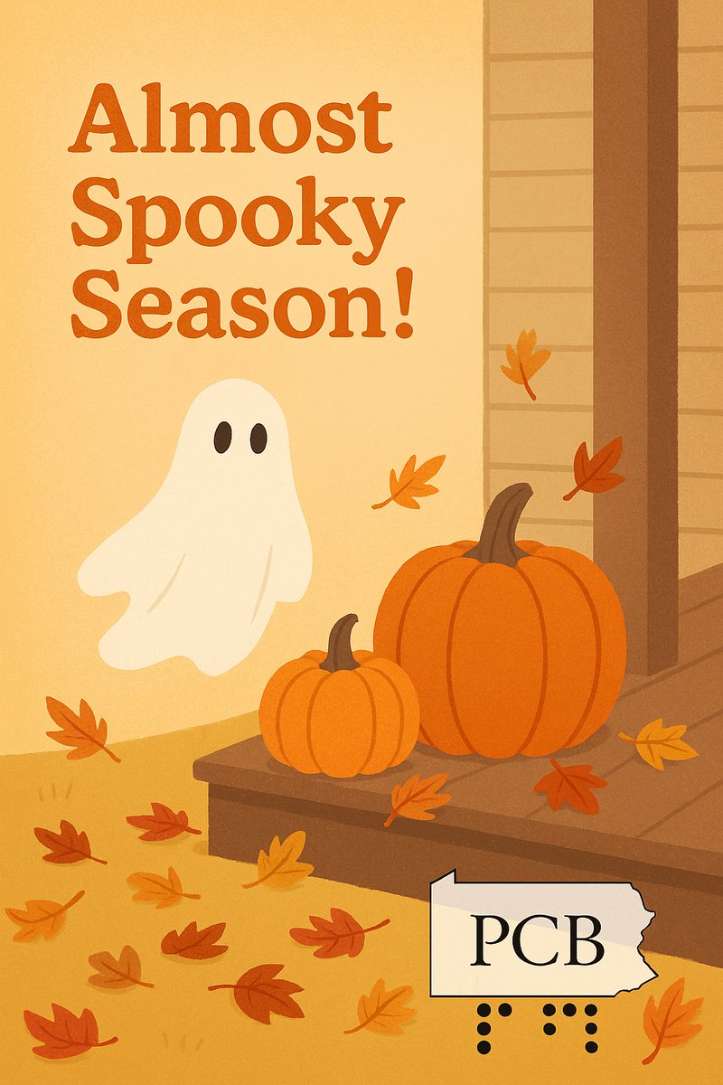 pcb_advocate's tweet image. 👻🎃 Almost spooky season! 🍂

Pumpkins, fall leaves &amp;amp; Halloween fun are just around the corner. At PCB, we believe accessibility matters in every season! 💜

#PCBProud #SpookySeason