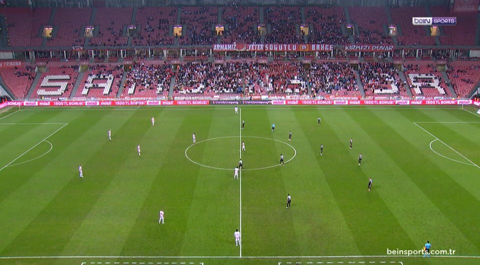 Futbolumuzun Hali…. Yazık Ya, Süper Lig Maçı, Taş Gibi Kadrosuyla Samsunspor. Ve Güzelim Statta Taraftar Yok..