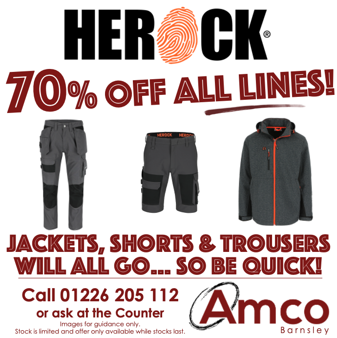 We are clearing down our Herock stock. Pop in and grab a deal!