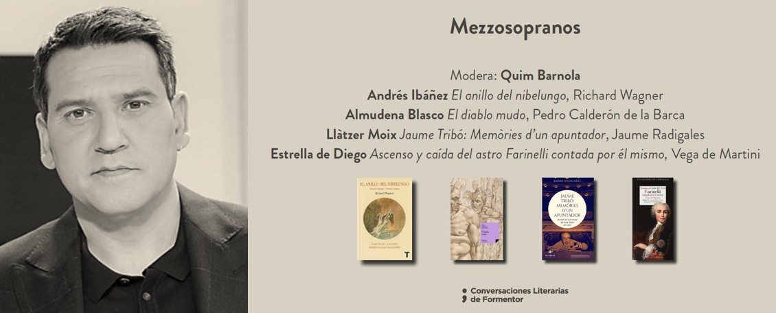 El periodista de TVE y crítico literario <a href="/quimbarnola/">quimbarnola</a> será el encargado de moderar la mesa 'Mezzosopranos' en la VXIII edición de las #ConversacionesFormentor
📍Aranjuez
🗓️4 octubre 2025
⏰16.30h
👉fundacionformentor.es/canal-fundacio…