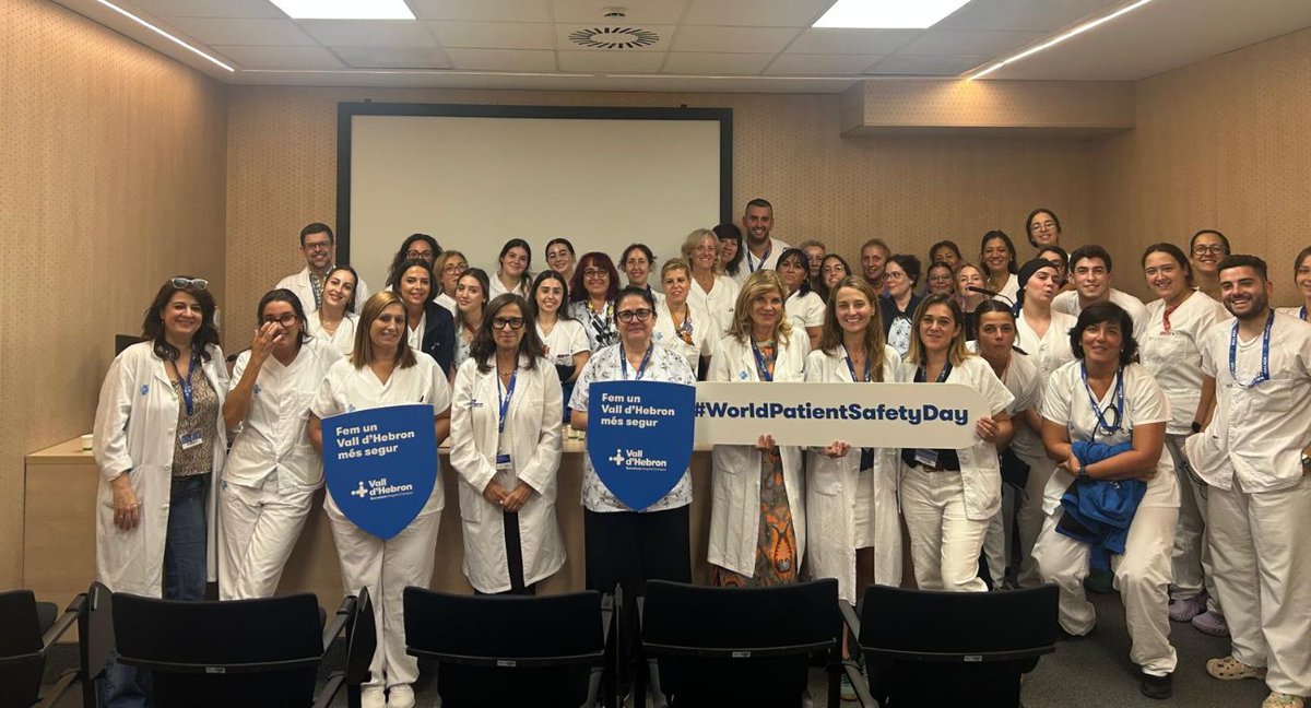 La 7a Jornada de Seguretat del Pacient de #VallHebron ha reunit més de 4️⃣0️⃣0️⃣ professionals de l’àmbit de la salut de tot Catalunya. 🔝💫

Enguany hem posat el focus en l’ús segur del medicament 💊, la seguretat transfusional 🩸, i els aspectes legals i ètics de la seguretat del