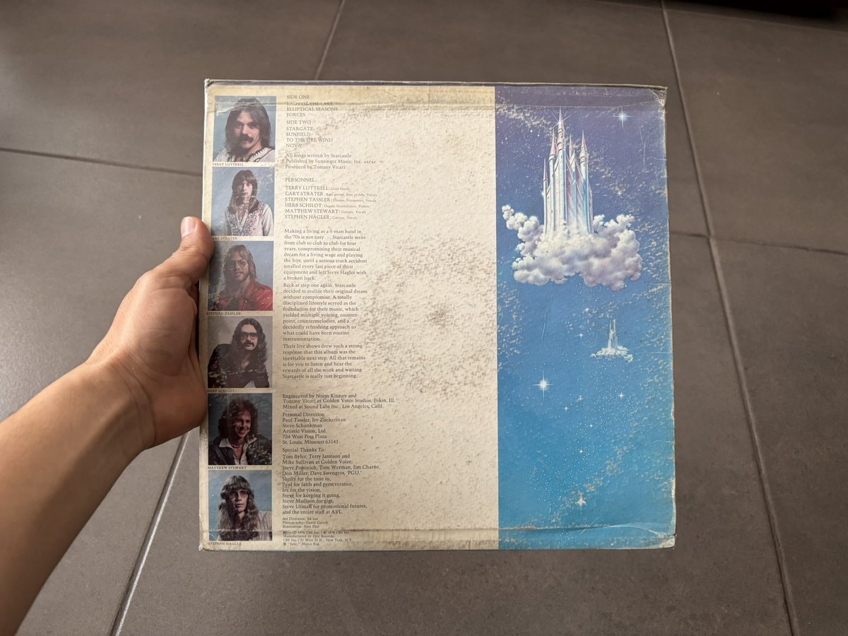 A33REVOLUCIONES's tweet photo. Band #Starcastle first studio album (1976) progressive rock https://t.co/qQrR0KPBrc