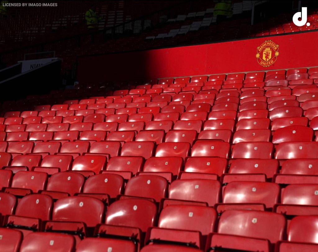🚨🚨| OFFICIAL: Manchester United have begun work on a significant expansion of rail seating at Old Trafford, with 6,000 additional safe standing seats being installed in Tier 2 of the Stretford End.
