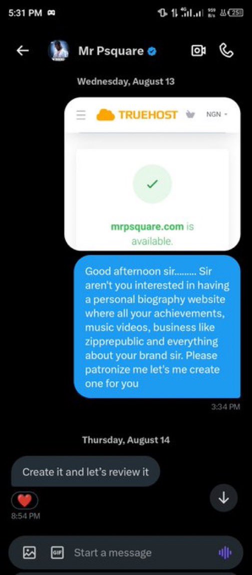 Please this young boy <a href="/GideonOnwe4/">Gideon Jobs Onwe</a> created a website as requested by <a href="/PeterPsquare/">Mr Psquare</a> and needs us to tag him to check his dm and give him a feedback from his team.

Alvonbot Limited truly appreciates it, and we hope you love it 🙏

🌐 info.alvonbot.com
📞 09077007246