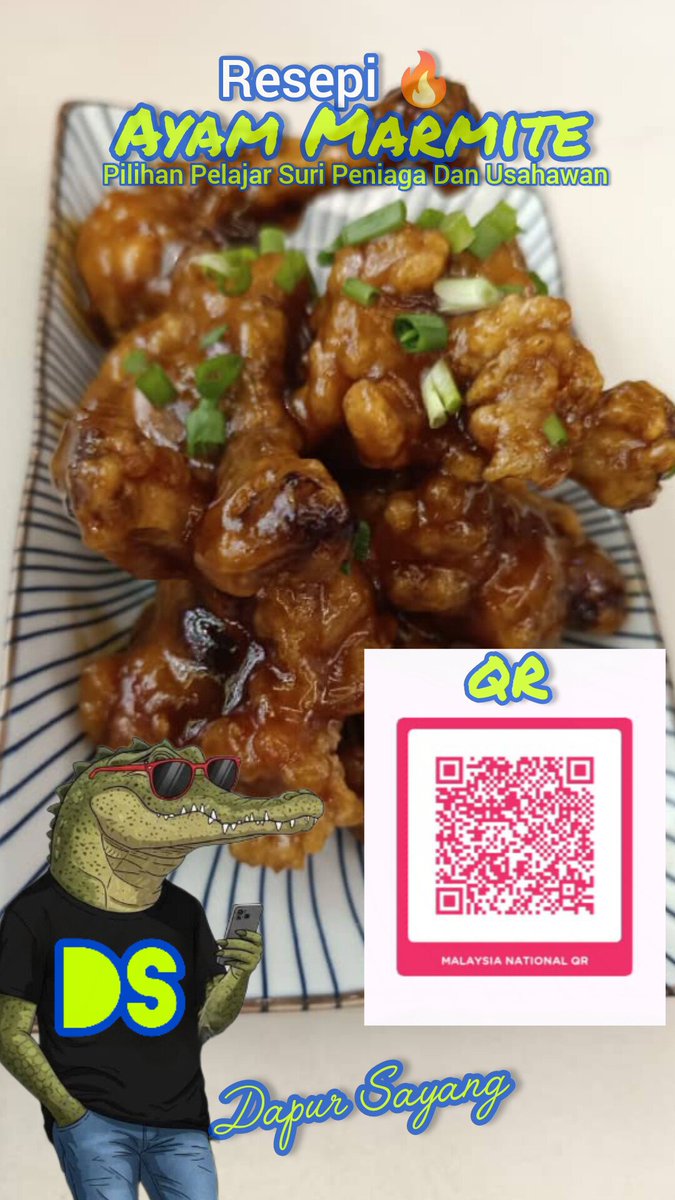 CedokArts's tweet image. Menu masakan Cina popular ini menjadi pilihan pelajar suri peniaga dan usahawan &quot; Resepi Ayam Marmite&quot; yg enak dinikmati bersama nasi putih panas dan makan begitu sahaja .Sila QR RM30 &amp;amp; DM. DS Ucapkan Terima Kasih #ds #resepi #ayammarmite