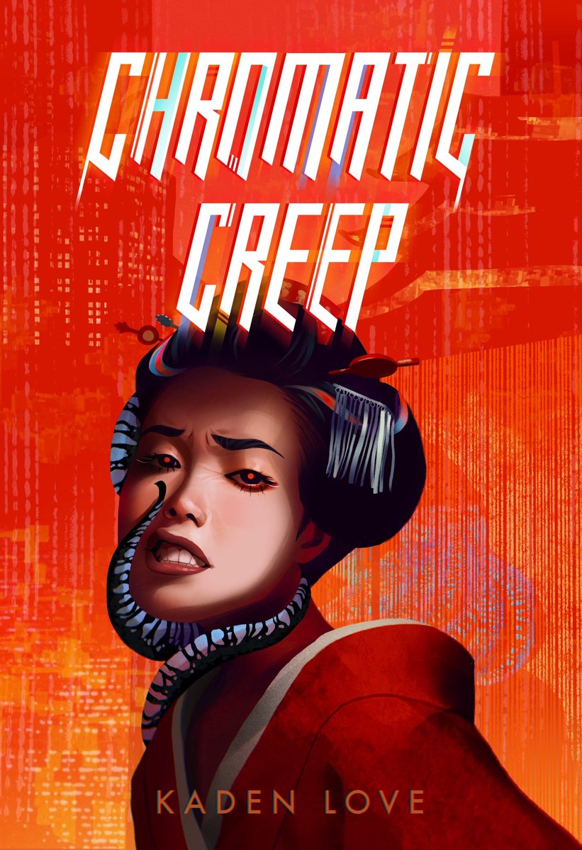 LordTBR_FFA's tweet image. COVER REVEAL

Elated to help @Kadenloveauthor reveal the cover for his upcoming Toothsucker sequel, Chromatic Creep.

Cover artist: Simona Love

Release Date: TBA

For more info, see the thread below!
