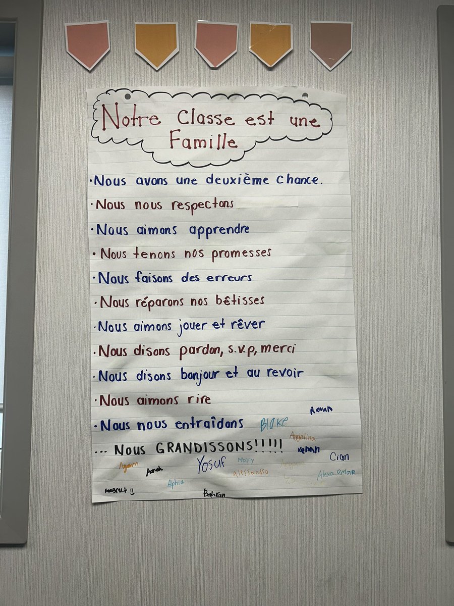 Notre classe est une famille  🤝🫶🏽❤️Nous grandissons ensemble cette année! 🪴We will grow together this year . <a href="/StGiannaOCSB/">St. Gianna OCSB</a>