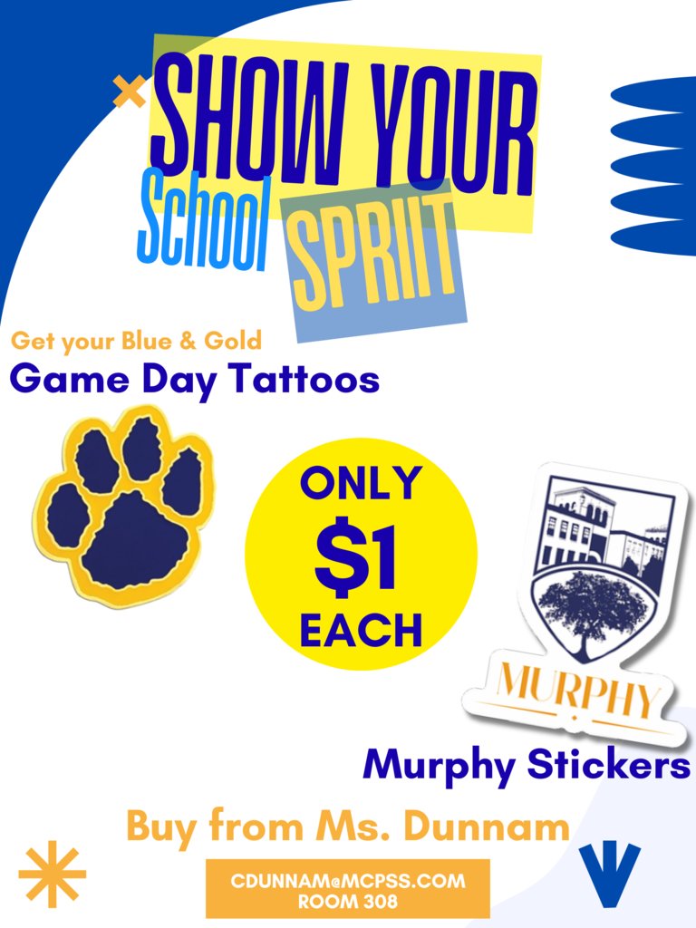 Show your SCHOOL SPIRIT!