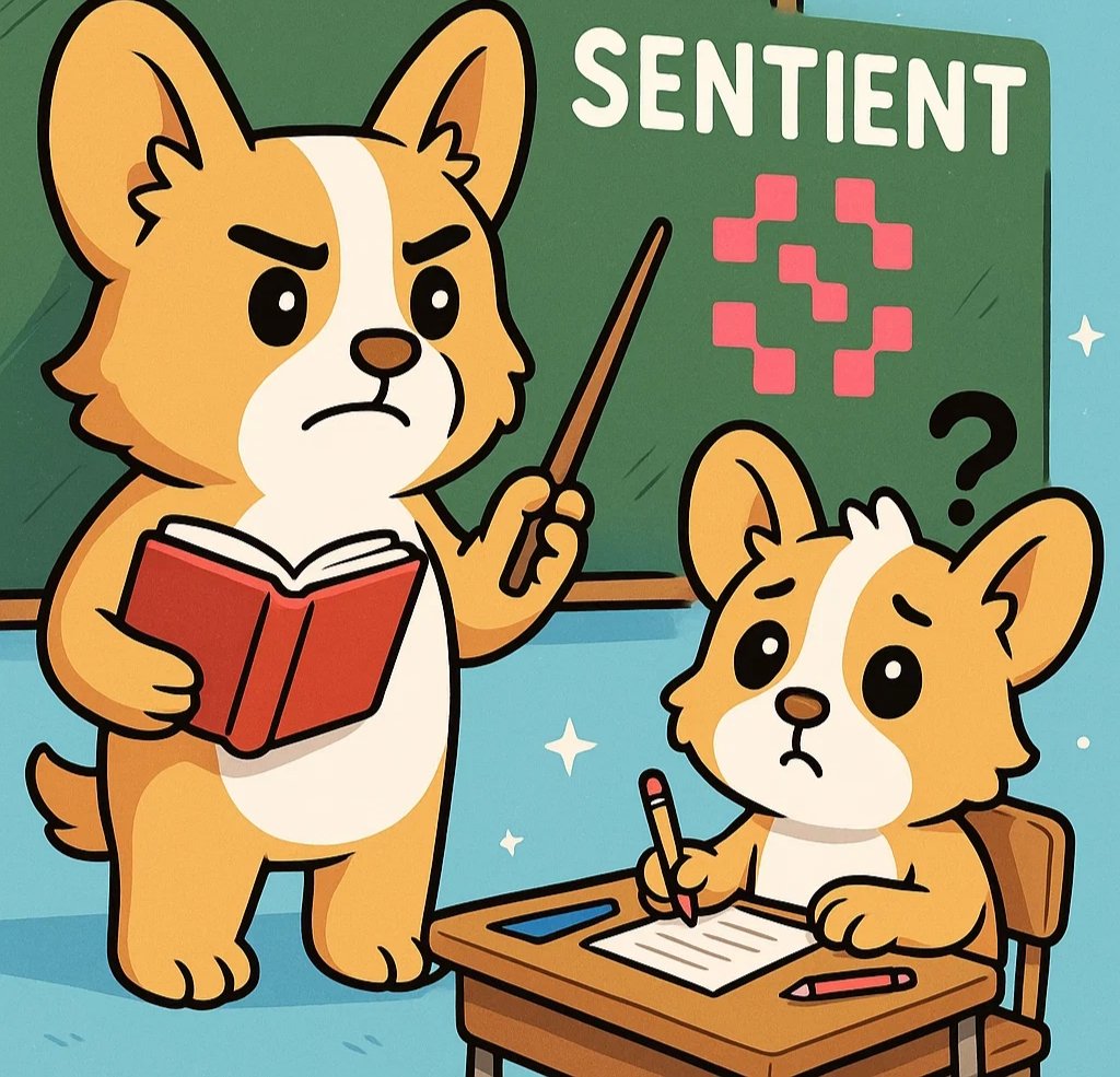 Day [8] of Daily Art for <a href="/SentientAGI/">Sentient</a> 🎨

Knowledge is power. Today, Dobby takes the lead, guiding us through the foundations of Sentient with precision and clarity. The classroom is his stage.

<a href="/hieu06730313/">hieunguyen .IP./</a> <a href="/smoothasfkk/">SmoothAF </a> 

#SentientAGI #DobbyGRID #GRID