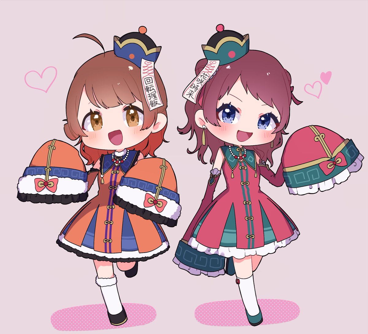 115chan____'s tweet photo. #学マスFA
チャイナ花海姉妹🎀 https://t.co/YoaWVLQFoh
