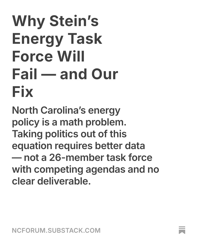 Read more here or in the Linktree in our bio.

ncforum.substack.com/p/why-steins-e…