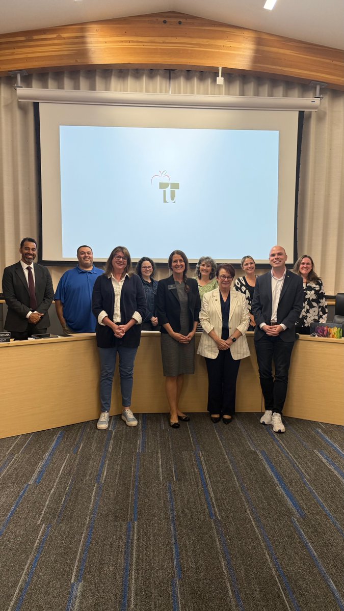 TTSD’s School Board honored local legislators Jules Walters, Courtney Neron Misslin, Dr. Sue Rieke Smith and Ben Bowman on Monday for their work in supporting public education.