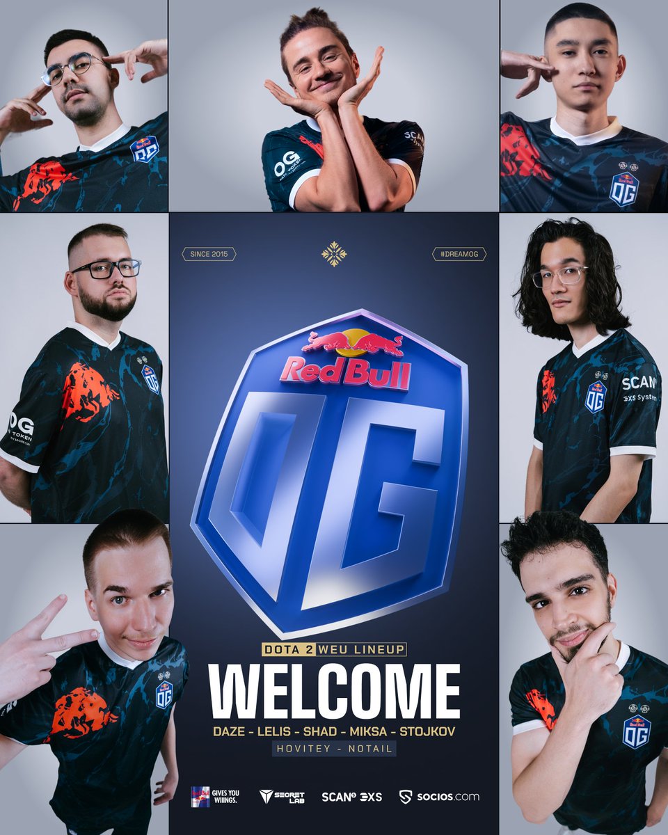 We have faith in the journey we're on. We've set the foundations, now, we are ready to build.

Our roster for the 2025/26 season is as follows ⁠👇

🇳🇱 Shad
🇲🇰 Stojkov (Trial)
🇷🇸 Miksa
🇰🇿 daze
🇧🇷 Lelis
🇩🇰 Notail (Head Coach)
🇩🇪 HoviteY (Assistant Coach)