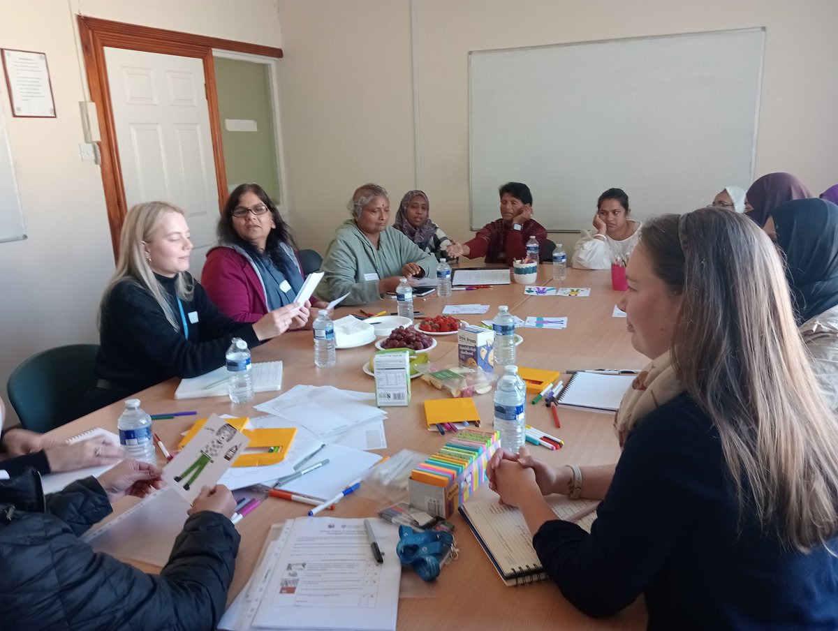 Insightful workshop on Health inequalities today!
UClAN HEALTH RESEARCH HUB in partnership with SAHARA developing education with community women in health.
#healthEquity  #communityhealth
<a href="/JackieFlynnTod/">Jackie Flynn</a>  @Martynrolly
@MathewbrownLab
@uclan