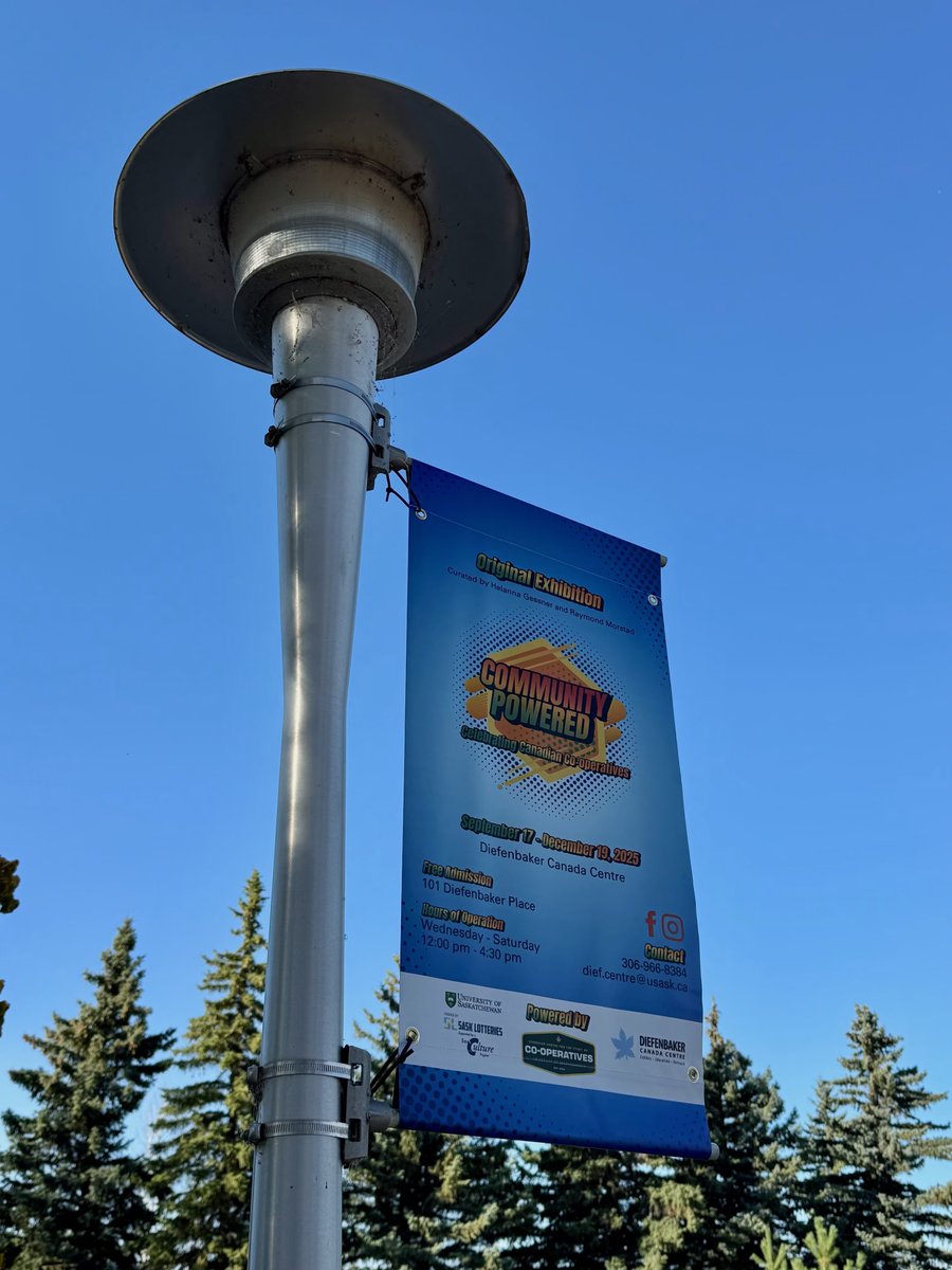 Join us for the opening of the "Community Powered: Celebrating Canadian Co-operatives" exhibit at the Diefenbaker Canada Centre tomorrow (September 24) from 5 - 7 PM. Learn more and register to attend this event here: usaskstudies.coop/news-and-event… #IYC2025 #CoopsYear