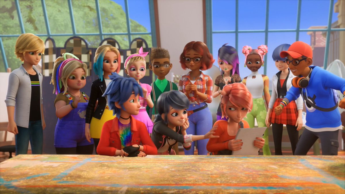the miraculers woke marinette and nathaniel up with a cake in their face and screamed “WE ARE CELEBRATING YOU” to honour today being celebrate bisexuality day.