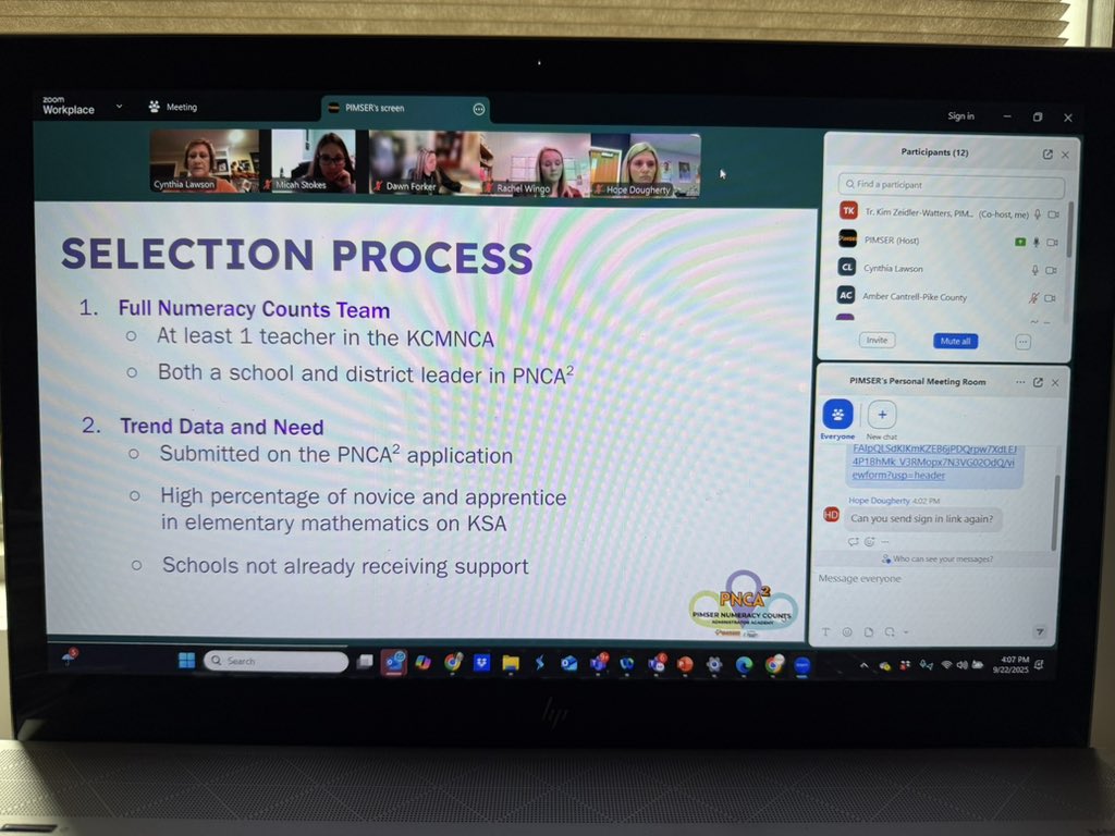 KYPIMSER's tweet image. Launching the KY PIMSER Numeracy Counts Leadership Coaching support for up to 25 elementary school across the state. A 2 yr partnership to work on math programmatic improvement. #kync @All_in_KY @KyDeptofEd @MickiLRay @KCTMky