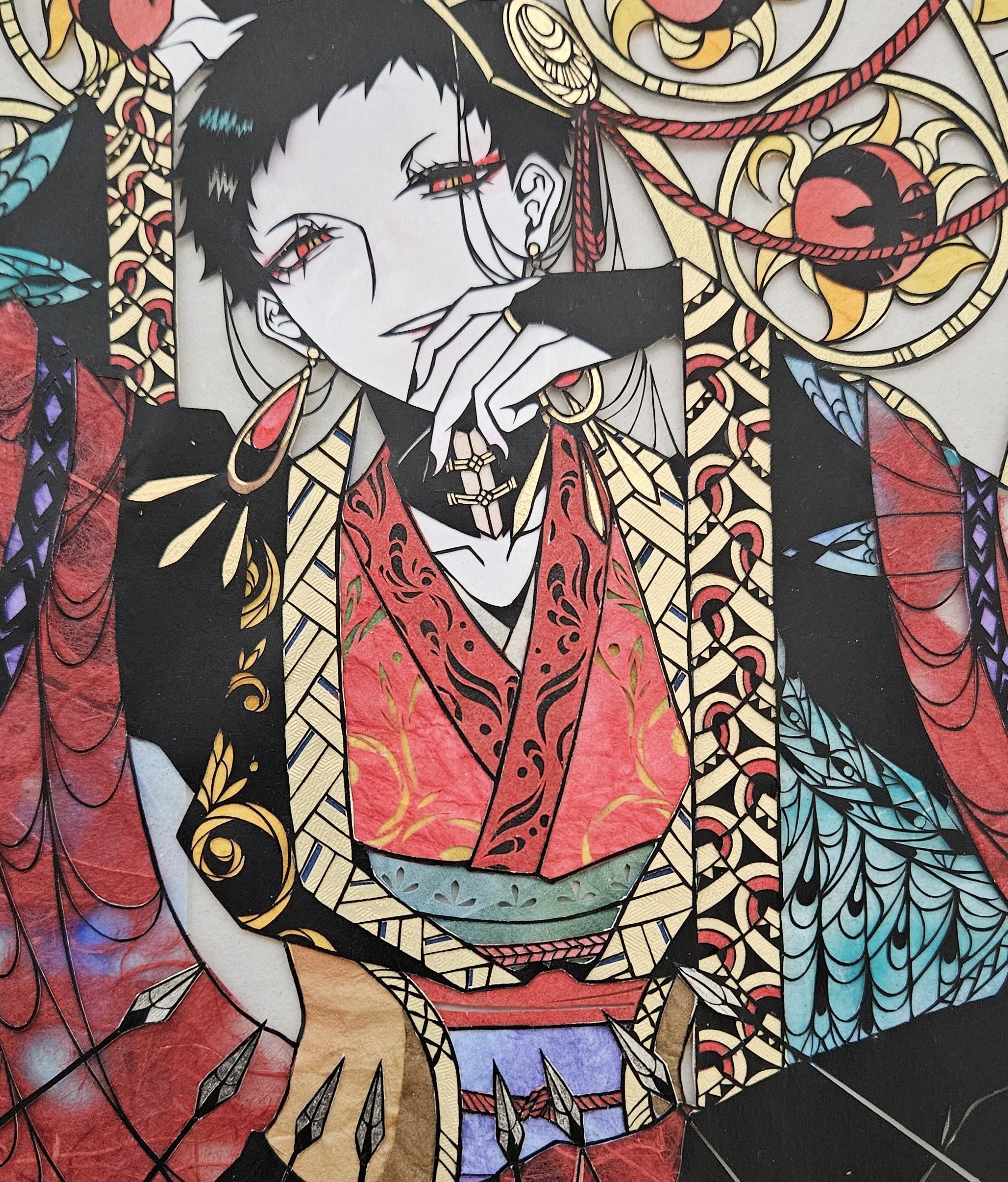 烏丸陽和 切り絵 (@piyo_kirie0) / X