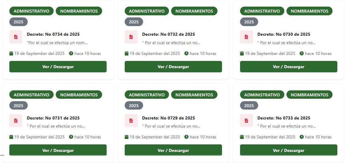 Curioso que hace 10 horas publicaron los nombramientos de los jefes de control interno. 

Los decretos son del 19 de septiembre, un día después de que se confirma la salida del alcalde.

Acá pueden ver los decretos:
sistemadebusqueda.bucaramanga.gov.co