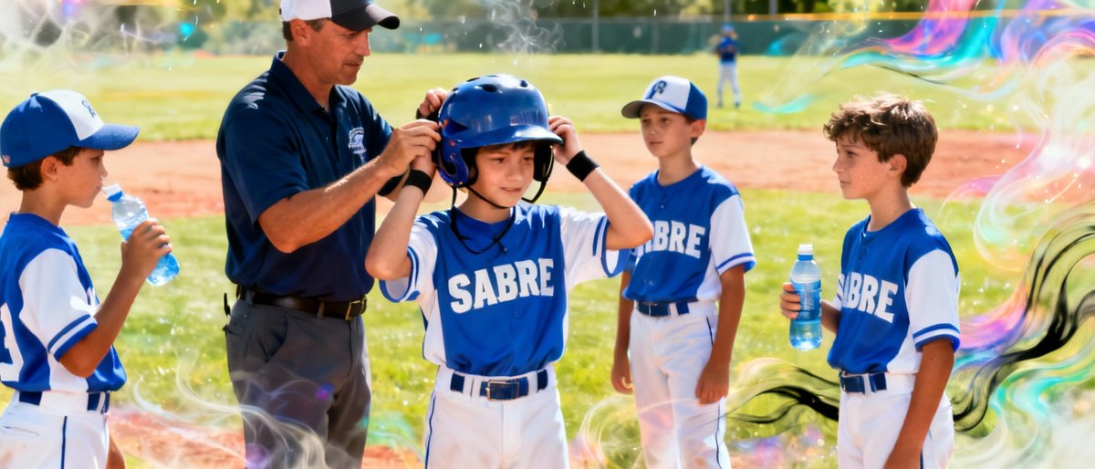 inthezonenj's tweet photo. Coach Tip: Make a safety routine: hydration, weather checks, helmet fit, and clear concussion response steps. #SABREStrong #ITZNJ #SABREBaseball #PlayerTips #PitchSmart #InTheZone https://t.co/wB55kgQcNm