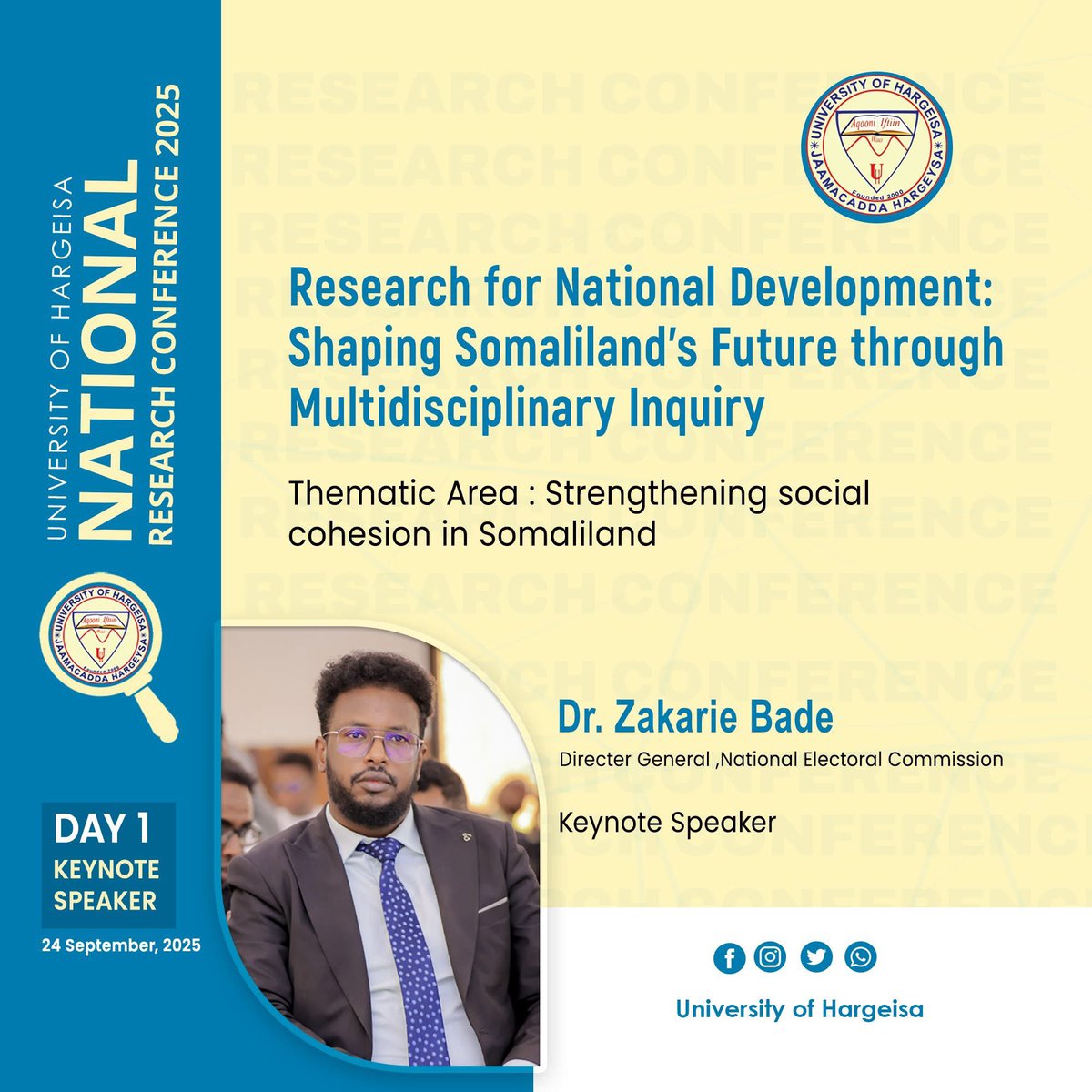 Honored to participate UoH National Research Conference 2025 as a key note speaker.