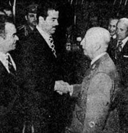 A ese derecha que está todo el día despotricando del islam, habrá que recordarles las excelentes relaciones de Franco con el mundo árabe y su religión, cómo nos ayudaron en diferentes ocasiones, o que teníamos una provincia de mayoría islámica. Amén de no reconocer a Israel.