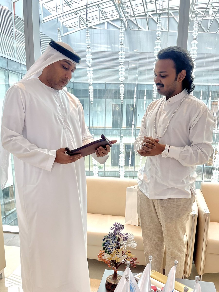 🌍✨ Honored to welcome <a href="/ahmedmusabah/">يا الله بحسن الخاتمه</a>  ji, Dubai Yoga Federation &amp; Dubai Sports Council, as our First Chief Guest for Healing for World Peace on 5th Oct 2025. 🕊️

A global movement uniting healers &amp; people for peace. 🙏
 @ananntoorjasafar <a href="/MPTourism/">Madhya Pradesh Tourism</a> <a href="/dilipbuildcon/">Dilip Buildcon</a> <a href="/SageUniBhopal/">SAGE University Bhopal</a>