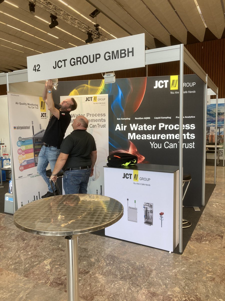 IET_online's tweet image. A smooth set-up day for #CEM2025 - ready to welcome the crowds tomorrow 🤝

#environmentalmonitoring #cleanair #airpollution #climatechange #emissions #greenenergy #airquality #airqualitymonitoring #sustainability #environmentalcompliance #methane #oilandgas #emissionsreduction