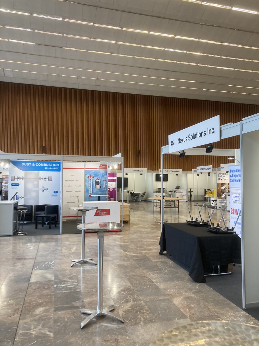 IET_online's tweet image. A smooth set-up day for #CEM2025 - ready to welcome the crowds tomorrow 🤝

#environmentalmonitoring #cleanair #airpollution #climatechange #emissions #greenenergy #airquality #airqualitymonitoring #sustainability #environmentalcompliance #methane #oilandgas #emissionsreduction