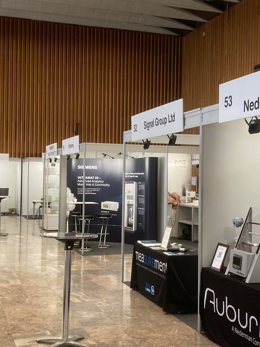 IET_online's tweet image. A smooth set-up day for #CEM2025 - ready to welcome the crowds tomorrow 🤝

#environmentalmonitoring #cleanair #airpollution #climatechange #emissions #greenenergy #airquality #airqualitymonitoring #sustainability #environmentalcompliance #methane #oilandgas #emissionsreduction